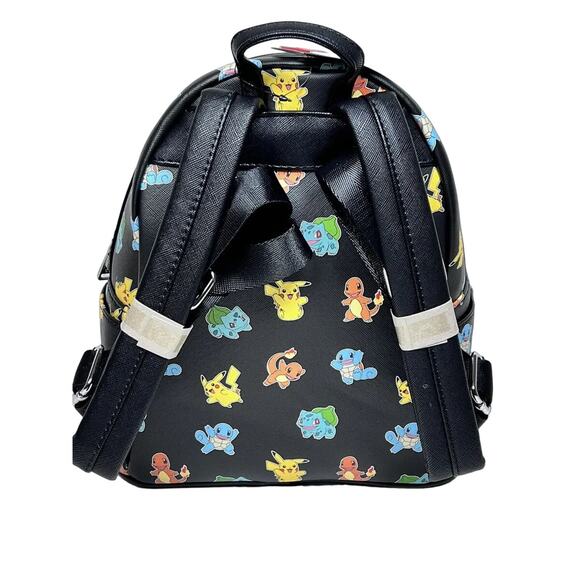 NWT Loungefly Pokémon‎ Starters AOP Design Mini Backpack main image 7